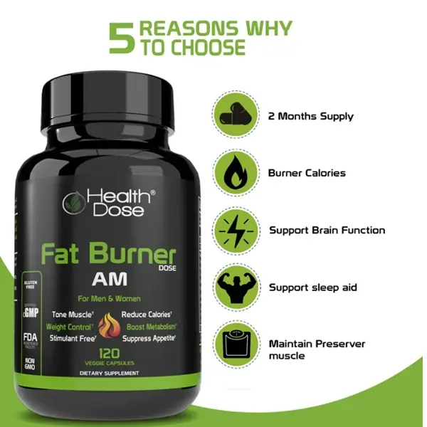 Health Dose Fat Burner Am Capsules
